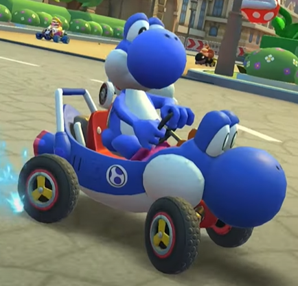 あおヨッシーターボ - マリオカート 歴代マシン図鑑 - atwiki